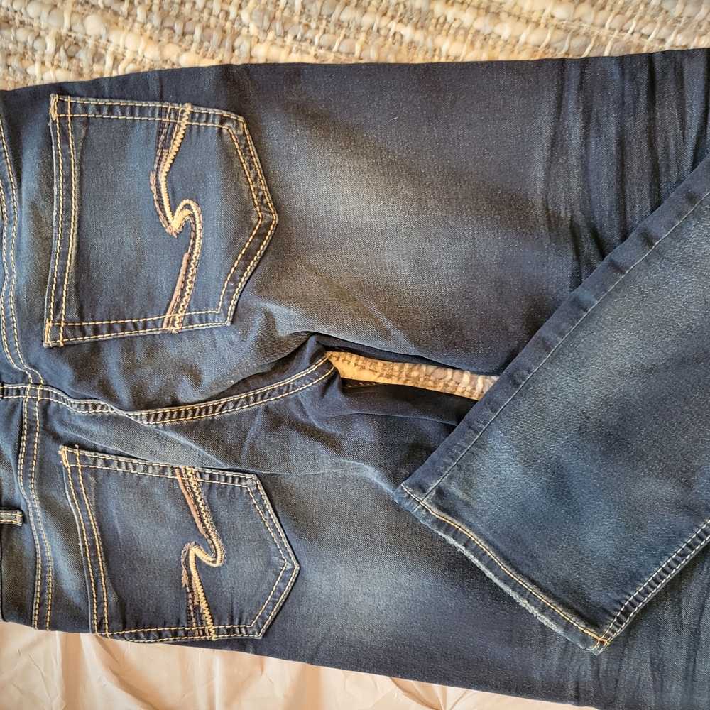 Silver Jeans Men's Bootcut Jeans - Dark Blue